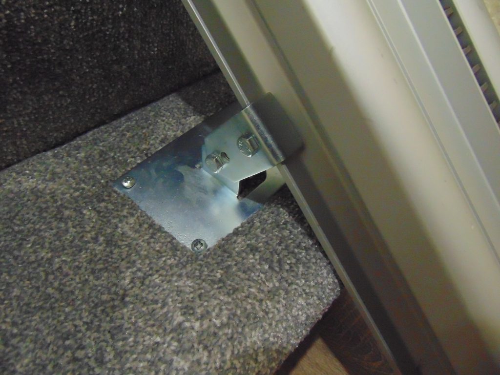 Slimline Stairlift Rail Bracket