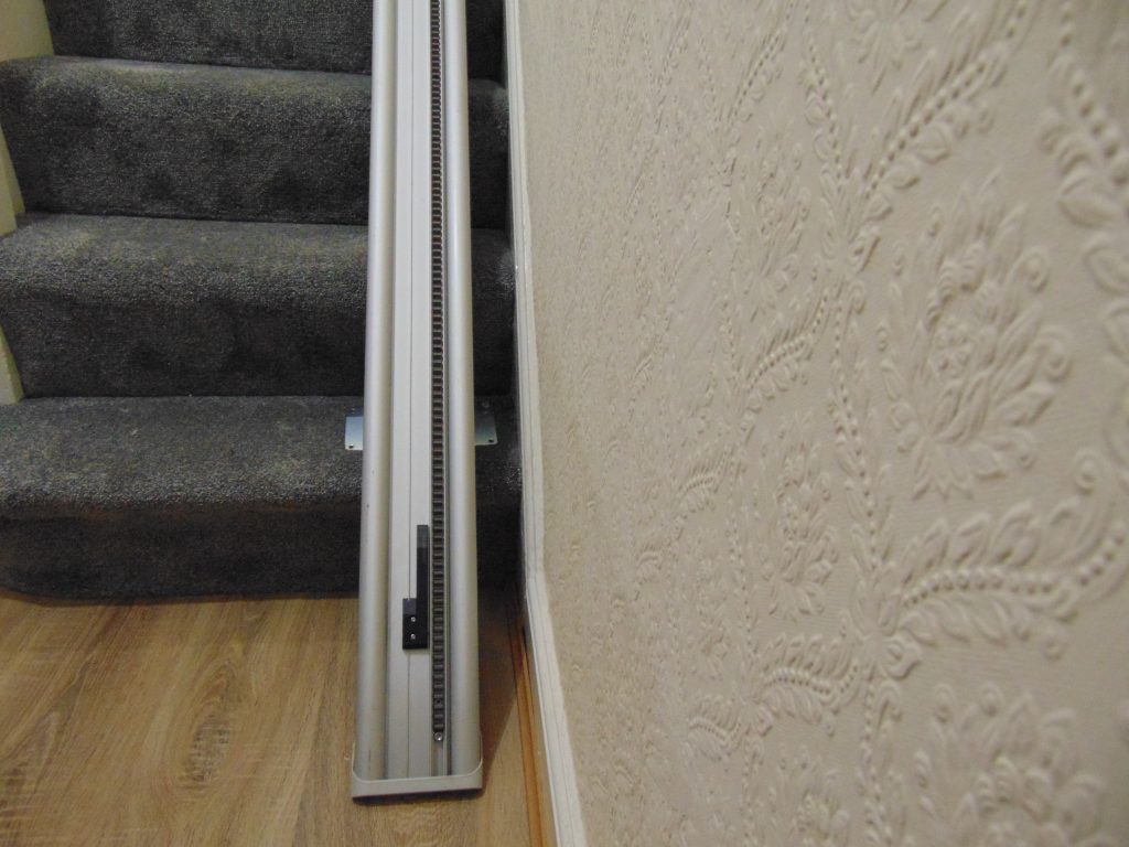 Slimline stairlift Track Bottom