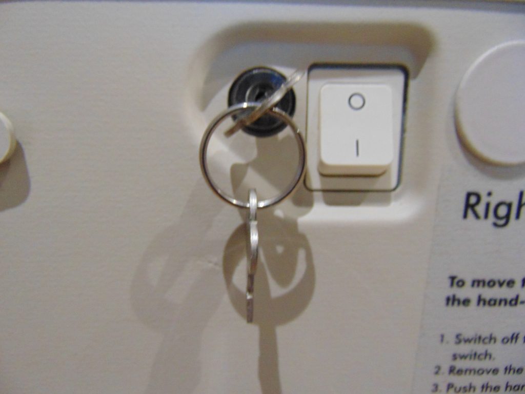 Stairlift Locking Keyswitch