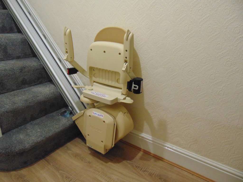 Halton T700 Slimline Stairlift Folded 01