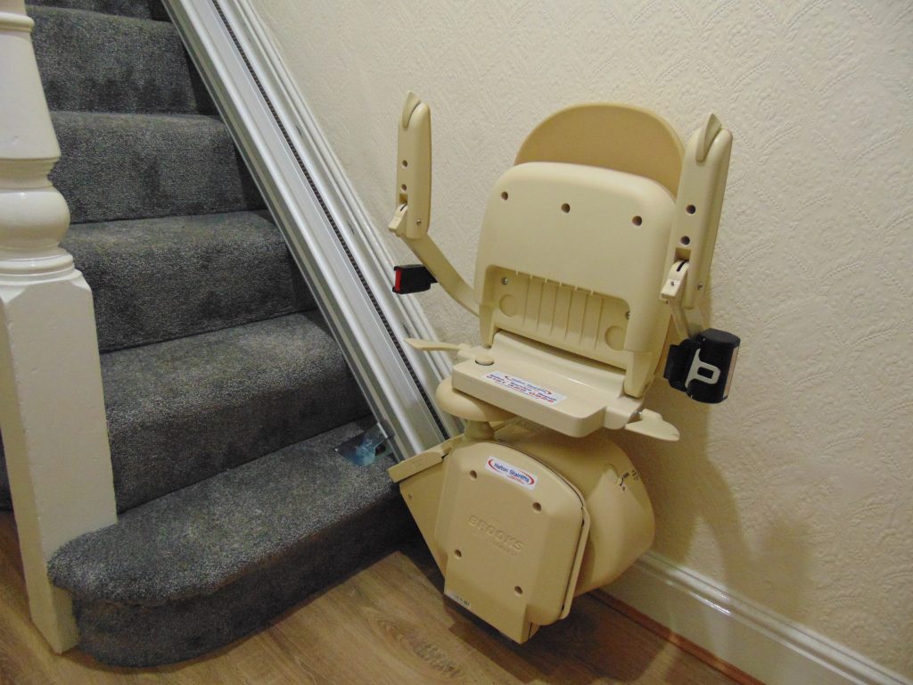 Halton T700 Slimline Stairlift Folded 02