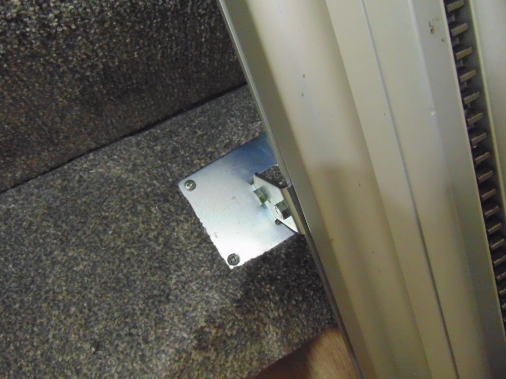 Used Stairlift Rail Bracket Fixing