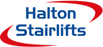 A small logo for Halton Stairlifts