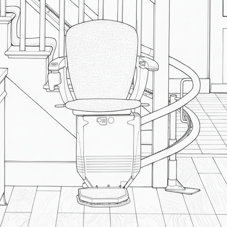 Stannah Stairlift Removed