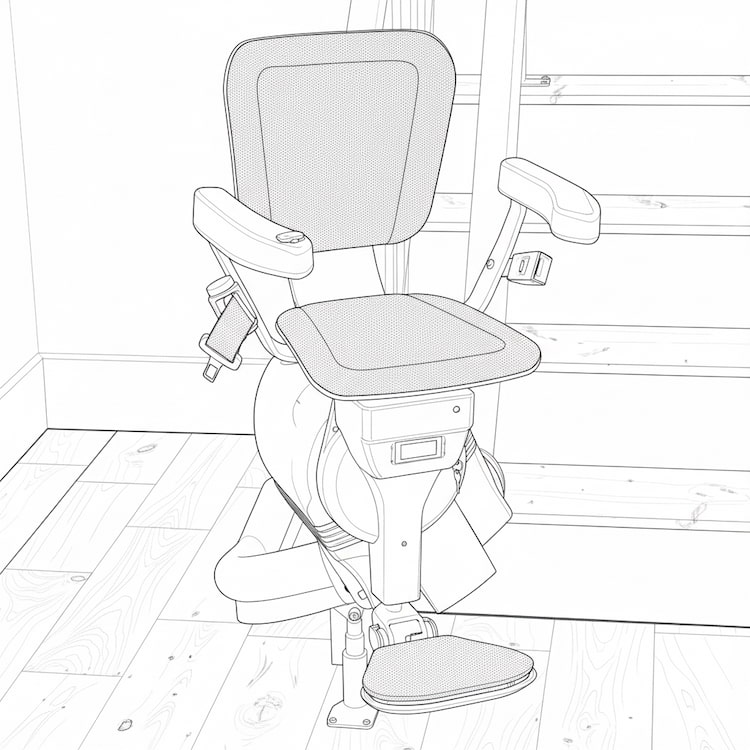 Platinum Stairlift Removed