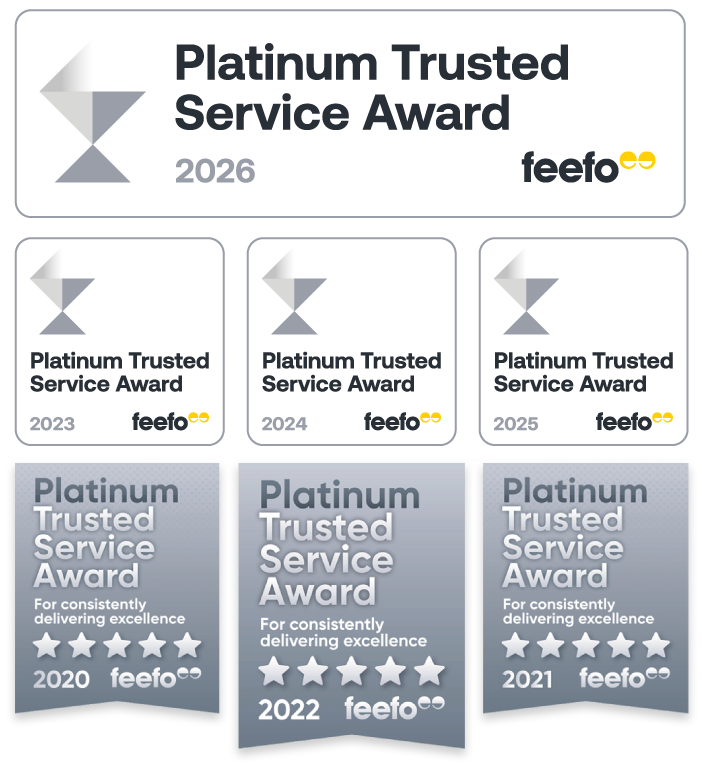 Platinum Trusted Service Award